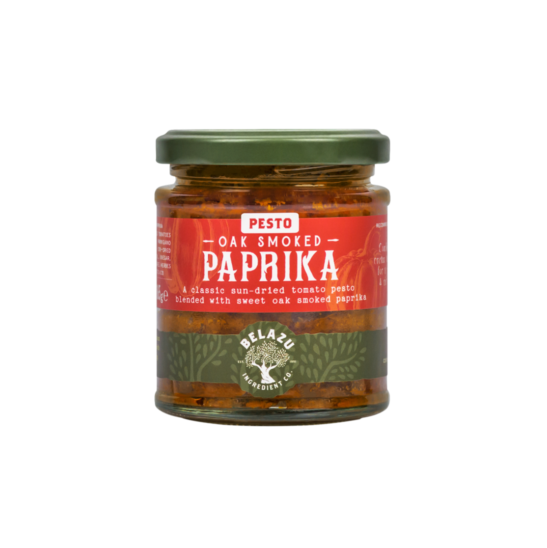 Snel opvolger Glimp Oak smoked Paprika pesto 165g - Mercato Italiano