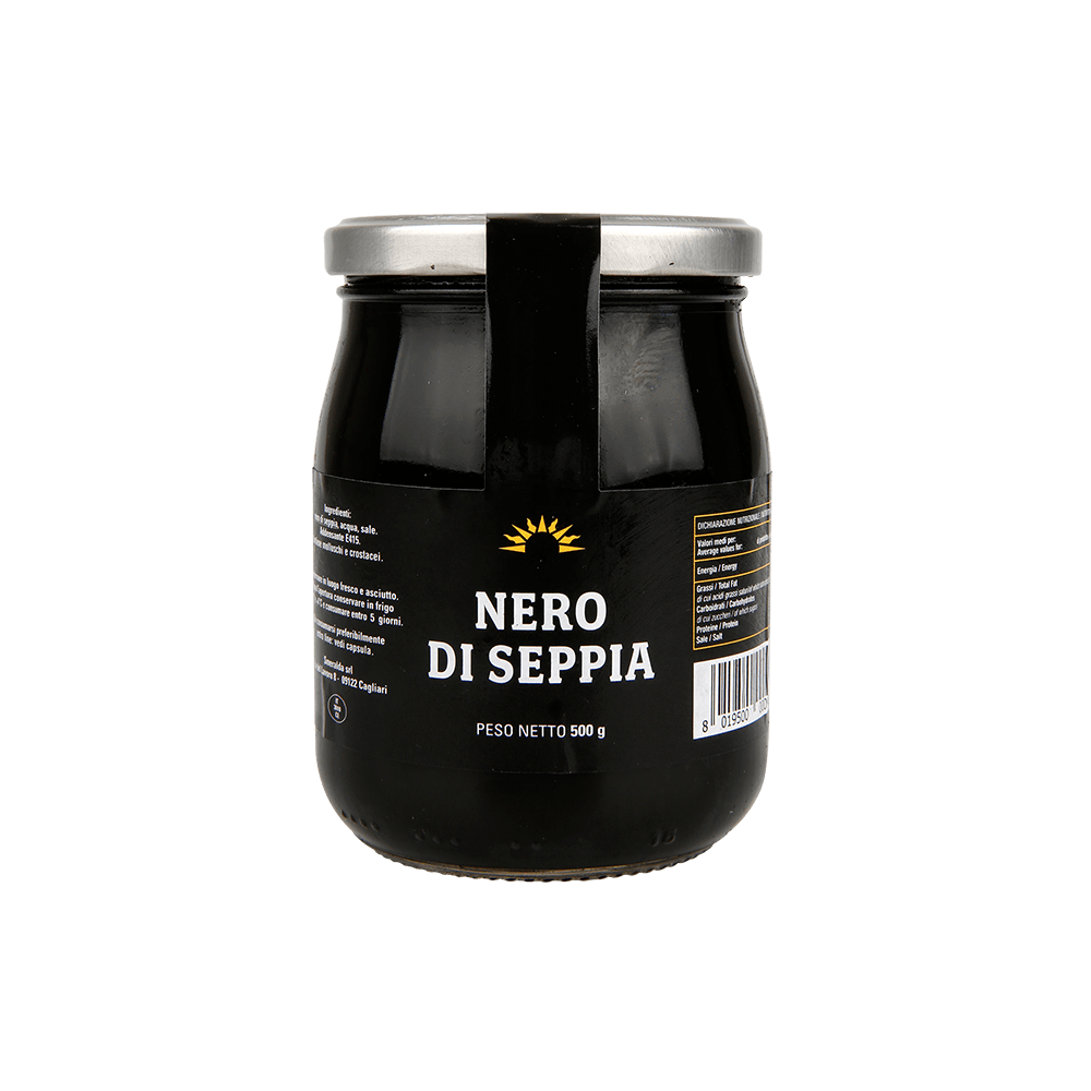 sticker Gezamenlijke selectie weekend Inkt van inktvis pot 500g - Mercato Italiano