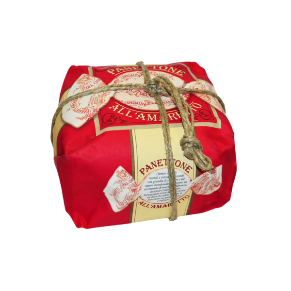 Panettone Amaretto wrap/touw 750g Chiostro